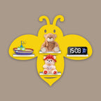 Honey Bee Wooden Wall Shelf
