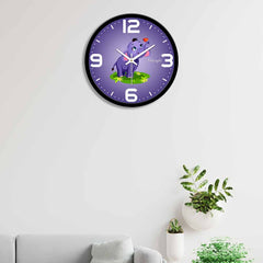 Jumbo Elephant Printed Wall Clock