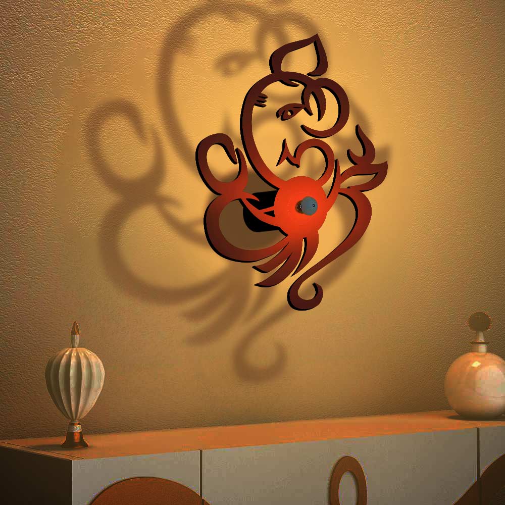 Lord Ganesha Shadow Lamp