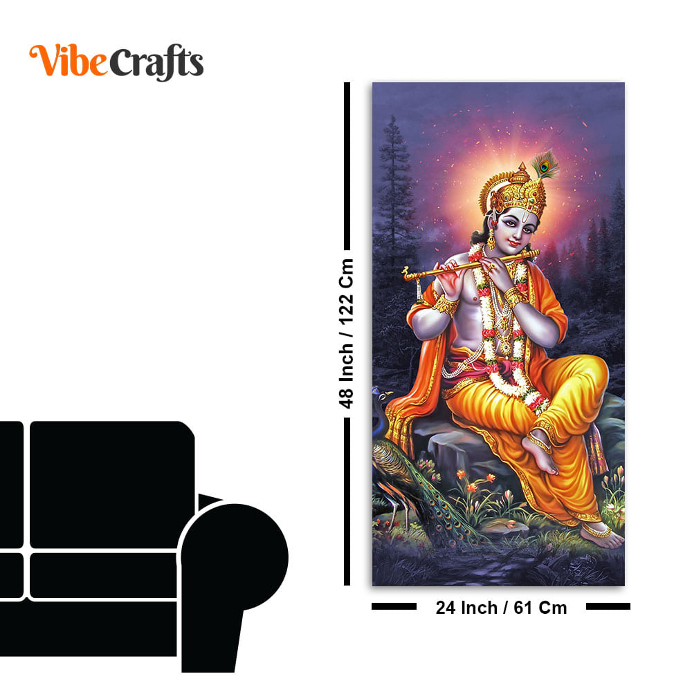  Shree Krishna Wall Painting