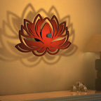 Lotus Flower Shadow Lamp