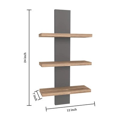 Decorative Wooden Wall Mounted Shelf