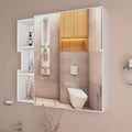 Luxurious Classic Wooden Bathroom Cabinet with 3 Open Shelves