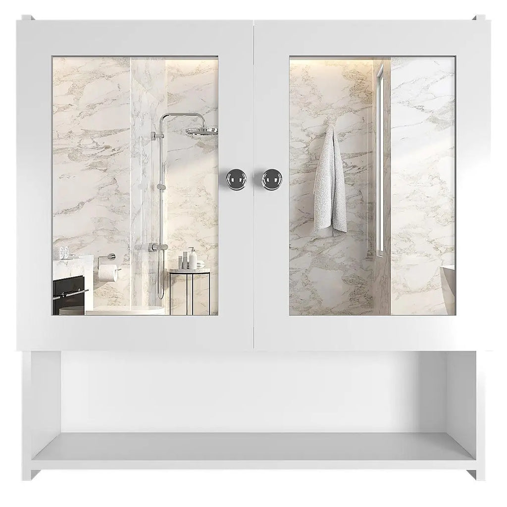 Luxurious Space Saving Bathroom Mirror Cabinet