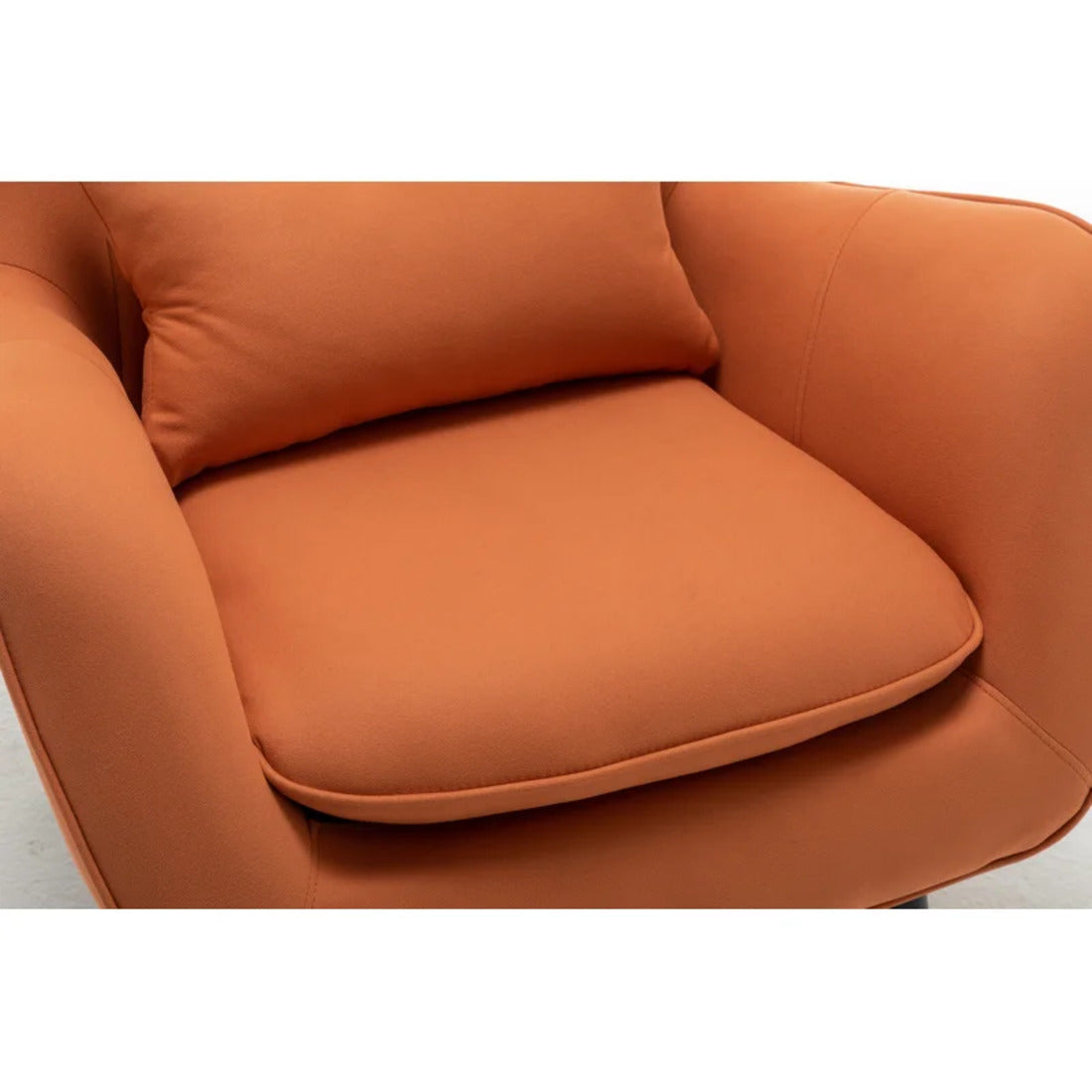 Velvet Sofa Lounge Chair with Cushion