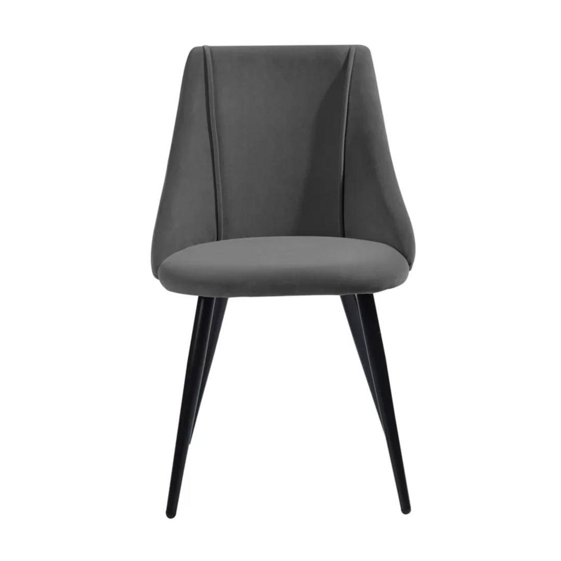 Grey Velvet Dining Chair