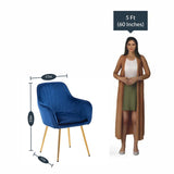 Blue Sofa Lounge Chair