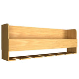Minimalistic Design Backlit Wall Mounted Mini Bar Shelf