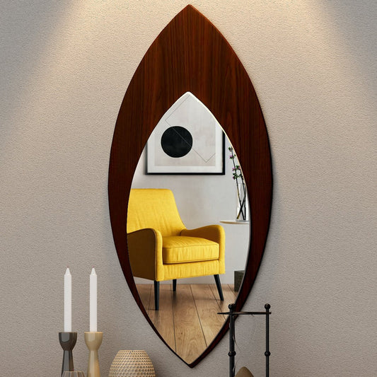 Wooden Wall Mirror