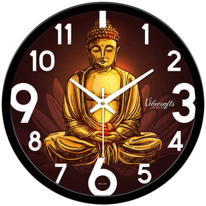 Buddha Designer Wall Clock