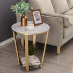 Premium Golden Tapered Coffee Table