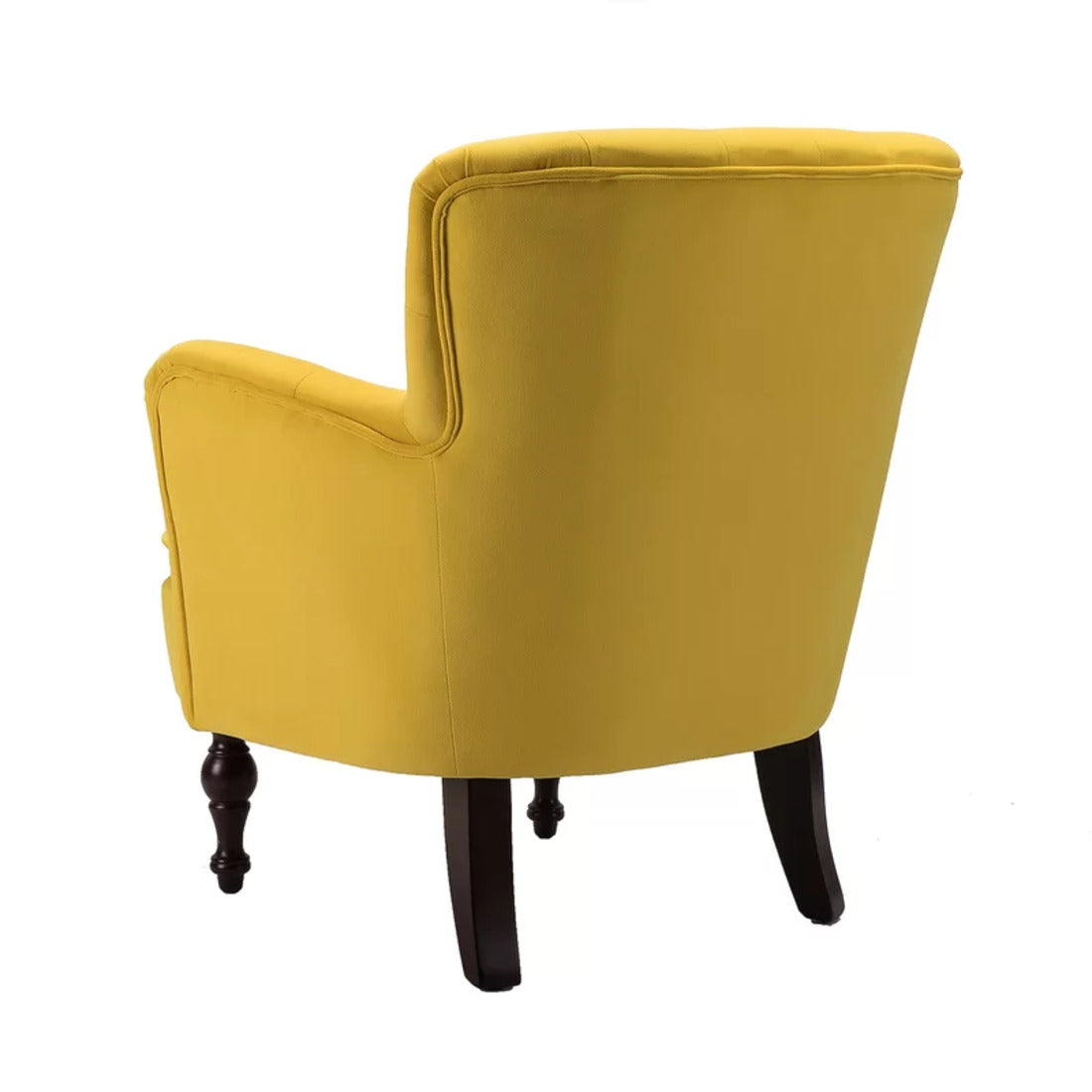 Beautiful Yellow Velvet Sofa Lounge Chair