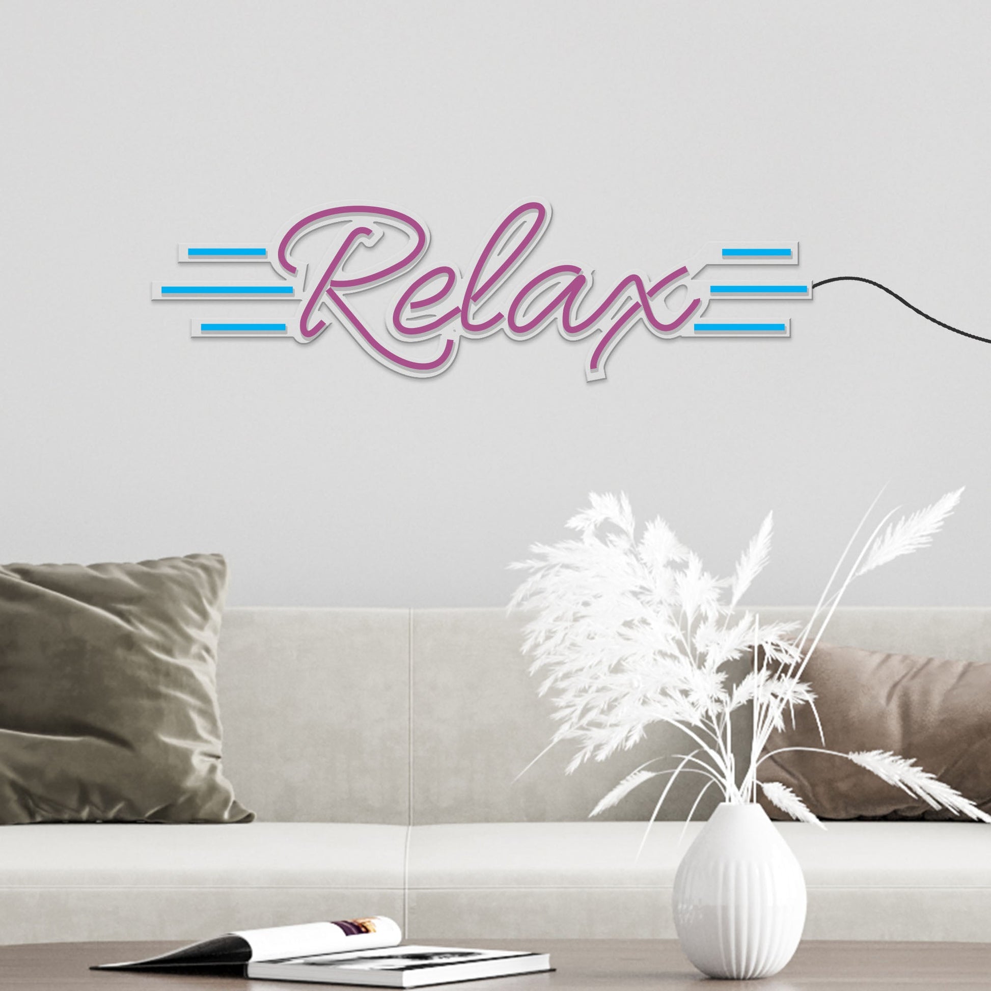 "Relax" Neon LED Light