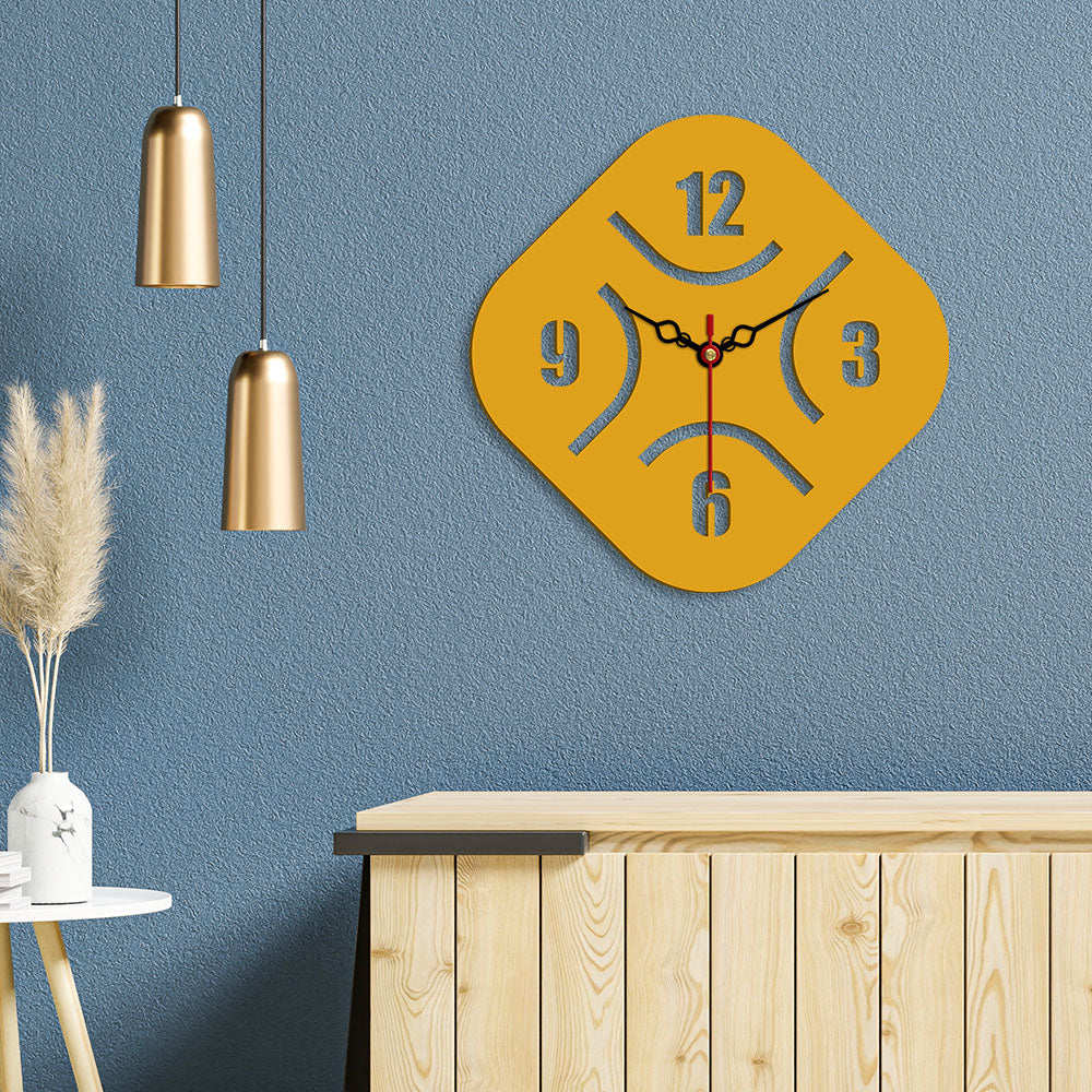 wooden wall clock