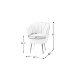Shell Motif Luxury Lounge Chair