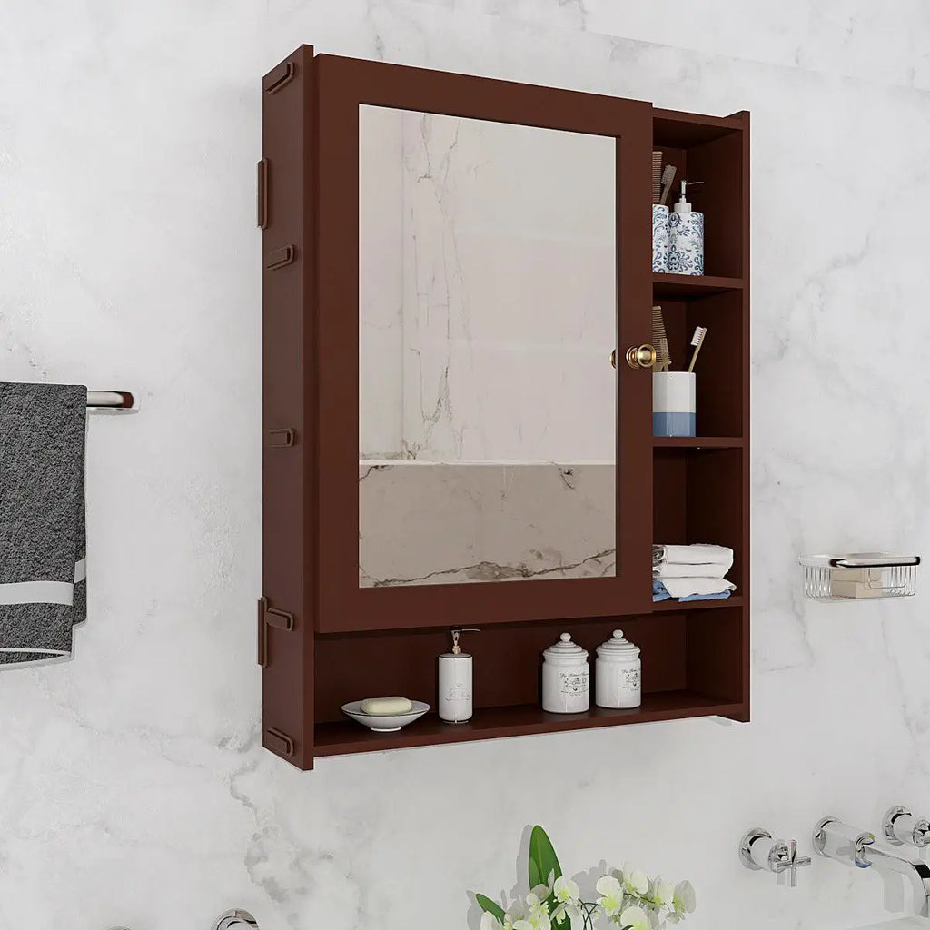 Spacious Dressing Bathroom Mirror Cabinet