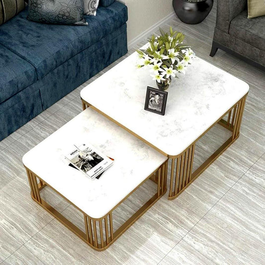 home decoration Metallic Table Set of 2