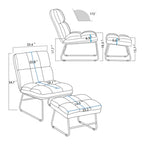  Chair with Footrest