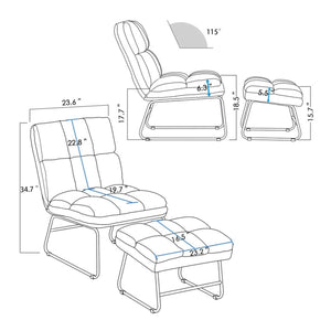 Chair with Footrest