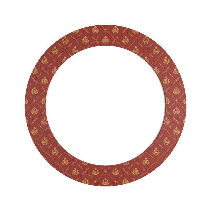  Printed Round Mirror