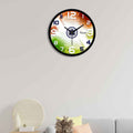 Indian Flag Designer Wall Clock