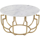 home decorative Unique Design White Marble Center Table 