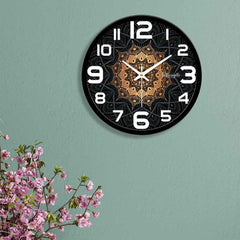 Unique Linear Pattern Designer Wall Clock