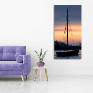 Sunset Canvas Wall Painting