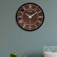 Wooden Design Printed Designer Wall Clock