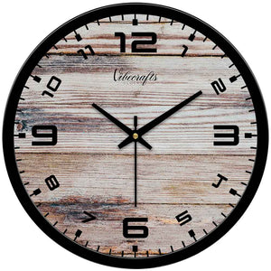 wood wall clock