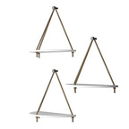  Planter Shelf with Rope (White)