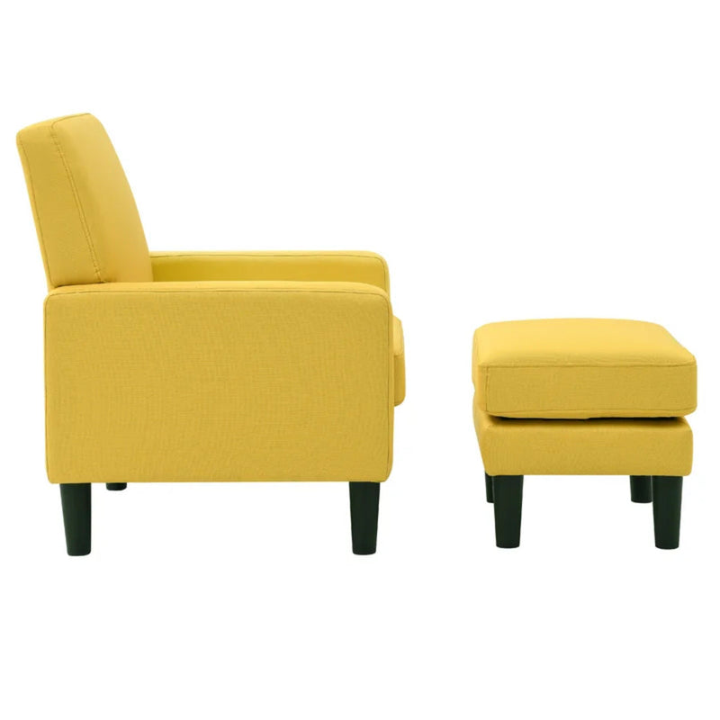 Best Classic Velvet Chair with Ottoman