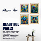 Vibrant Forest Wall Art Frame Set of 4