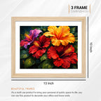 Vibrant Home Decor Wall Art Frame Set of 6