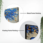 Vibrant Nature Abstract Canvas Painting for Modern Wall Decor