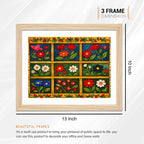 Vibrant Nature Wall Art Frame Set of 6