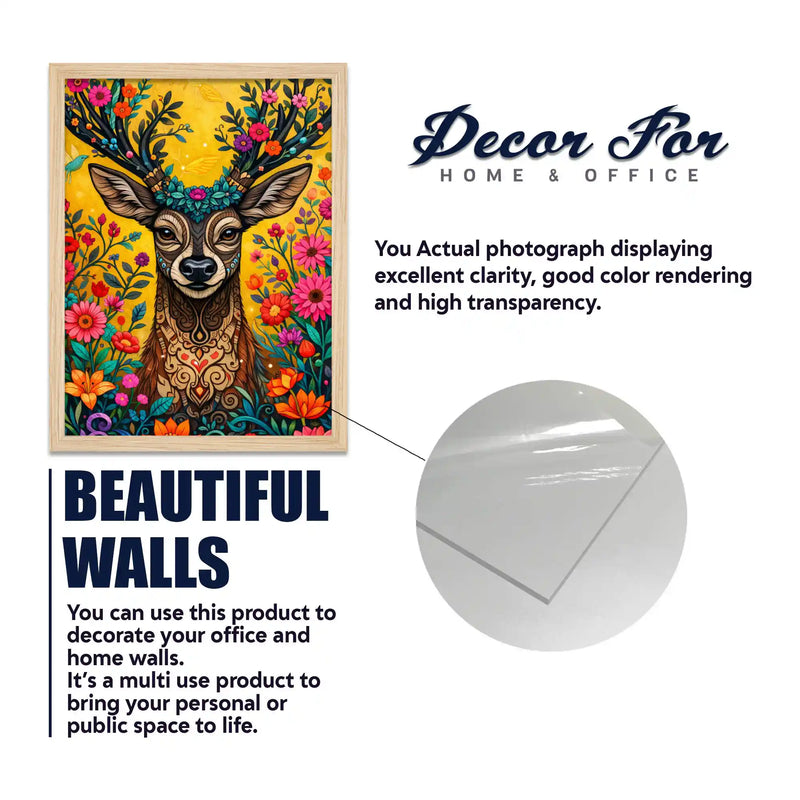 Vibrant Nature Wall Art Frame Set of 6