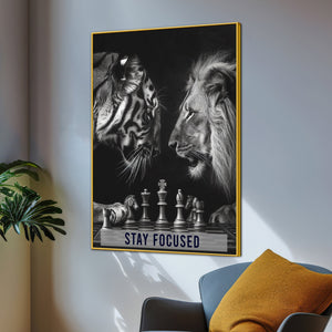 Victory Is A State Of Mind Cotton Canvas Wall Painting