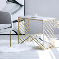w-base-white-marble-top-console-table