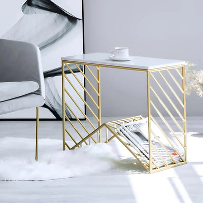 w-base-white-marble-top-console-table