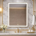 Wall Mounted Bathroom Cabinet Mirror with Backlit LED Design