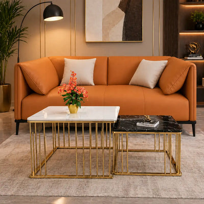 white-black-square-shape-metallic-marble-table-set-of-2