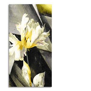 White Flowers Canvas Wall Painting