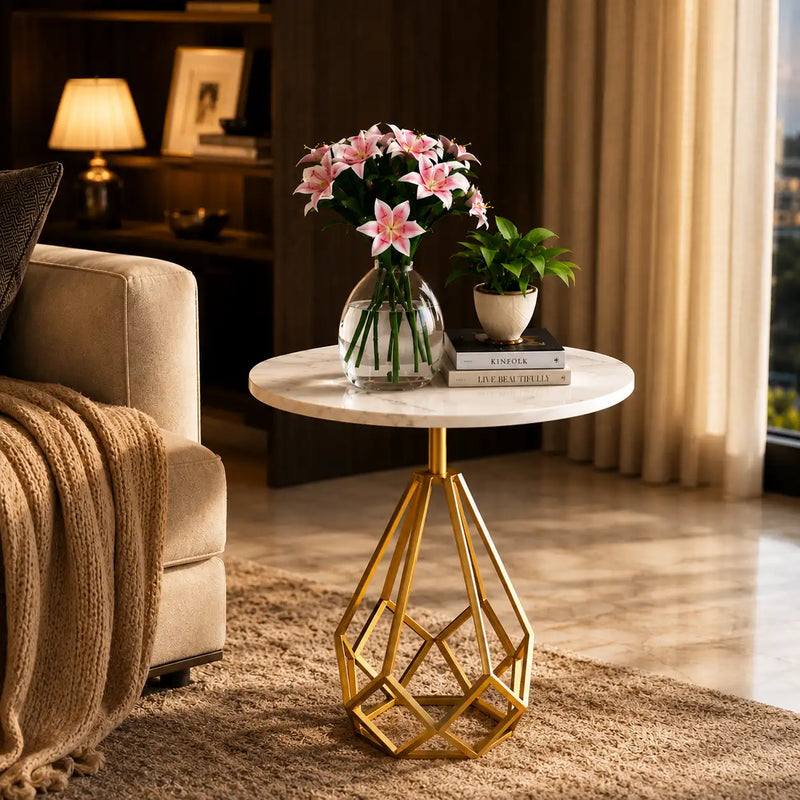 white-marble-end-side-table-with-hexagon-gold-stand