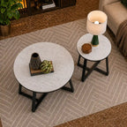 white-marble-round-coffee-table-set-of-2-with-faux-marble