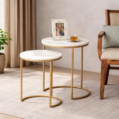 white-marble-top-iron-stand-coffee-table-set-of-2
