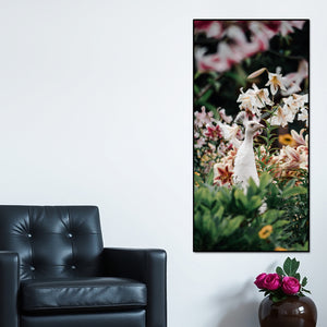 White Peacock Canvas Wall Painting