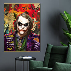 Why So Serious Cotton Canvas Wall Painting