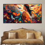 woman-surrounded-by-birds-in-a-garden-of-color-and-freedom-abstract-canvas-wall-painting