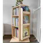 Wooden Book Rack for Kids |Book Organizer Shelf for Bedroom & Study Room